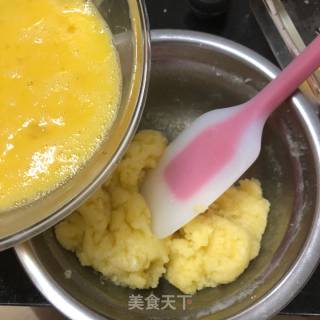 脆皮香草卡士达泡芙的做法步骤：7