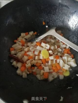 酸辣藕丁的做法步骤：3