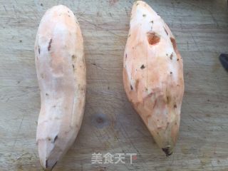 拔丝地瓜的做法步骤：1