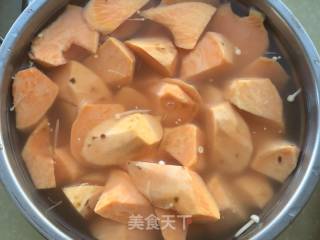 拔丝地瓜的做法步骤：5