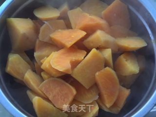 拔丝地瓜的做法步骤：7