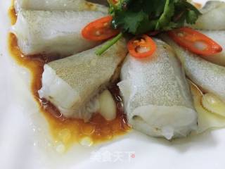 蒜香蒸豆腐鱼的做法步骤：9