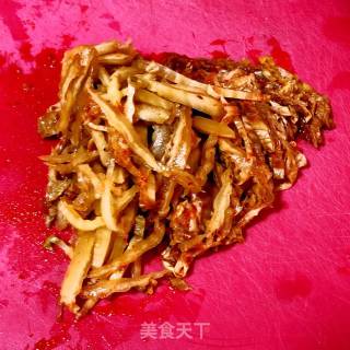 辣白菜饼的做法步骤：3