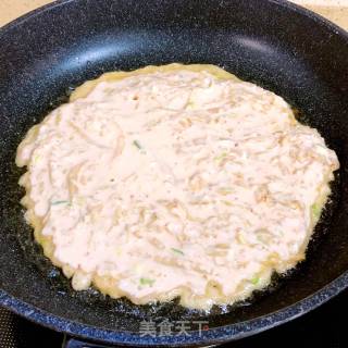 辣白菜饼的做法步骤：10