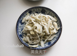 茶笋炒肉丝的做法步骤：3