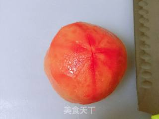西红柿雕花的做法步骤：5