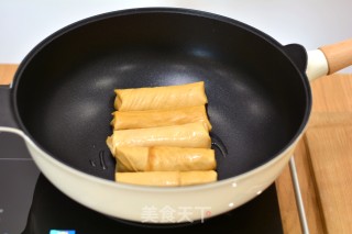 豆腐皮肉卷的做法步骤：9