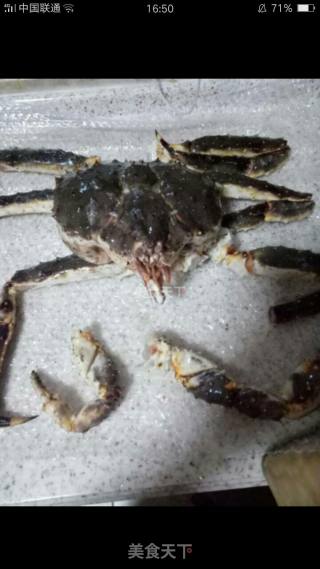 蟹肉粥的做法步骤：1