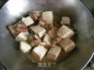 冻豆腐炖肉的做法步骤：5