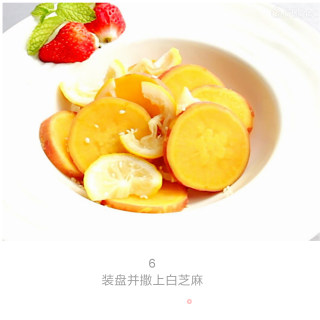 甘薯柠檬煮的做法步骤：6