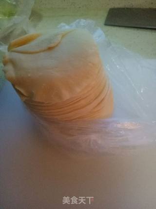 快速筋饼(单饼、春饼)的做法步骤：1