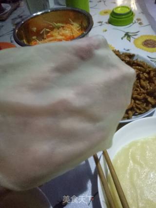 快速筋饼(单饼、春饼)的做法步骤：4