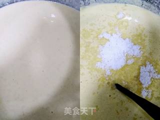 焦脆奶香玉米饼的做法步骤：6