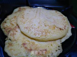 焦脆奶香玉米饼的做法步骤：9