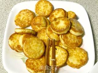 青蒜煎炒蛋豆腐的做法步骤：10