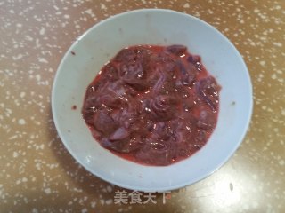 熘肝尖的做法步骤：2