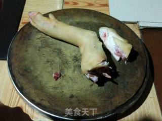 猪脚解剖法的做法步骤：5