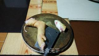 猪脚解剖法的做法步骤：7