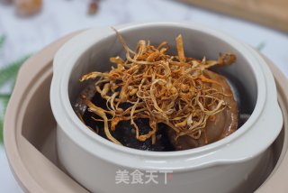 【小森妈妈菜谱】海参鲍鱼虫草花炖乌鸡的做法步骤：6