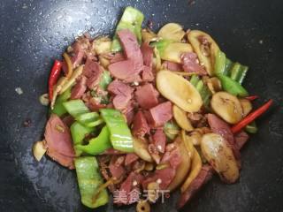 杏鲍菇炒牛肉的做法步骤：10
