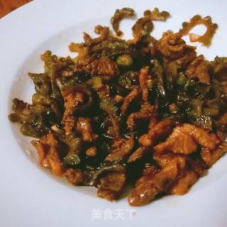 冻苦瓜炒肉的做法步骤：15
