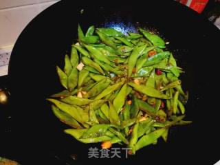 干煸刀豆的做法步骤：6