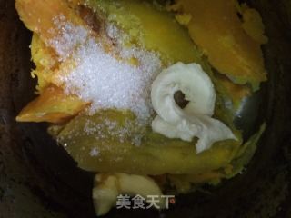芝士焗红薯的做法步骤：3
