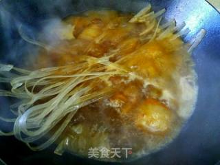 五花肉炖粉条的做法步骤：5