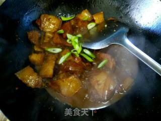 五花肉炖粉条的做法步骤：7