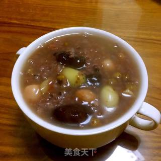 红枣莲子八宝粥的做法步骤：6