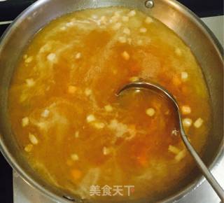 花样美食之鲜蔬热汤面的做法步骤：8