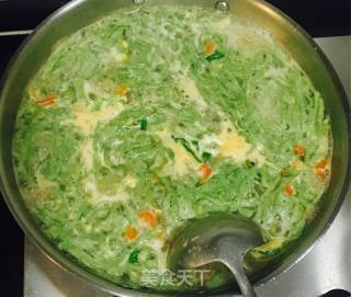 花样美食之鲜蔬热汤面的做法步骤：10