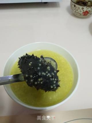海参小米粥的做法步骤：4
