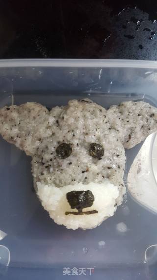 雪纳瑞甜饭的做法步骤：2