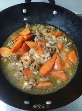 胡萝卜炖鸡腿的做法步骤：10
