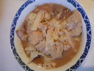 白菜炖冻豆腐的做法步骤：11