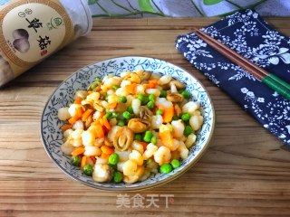 草菇虾仁的做法步骤：11
