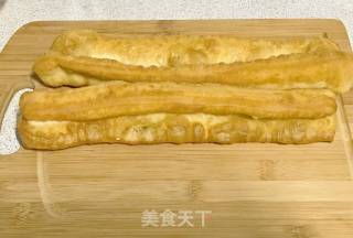 培根牙签油条的做法步骤：1