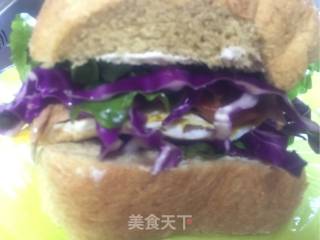 金枪鱼煎蛋三明治的做法步骤：3