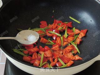芹菜炒香肠的做法步骤：8