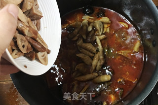 红烧牛肉火锅底料版的做法步骤：5