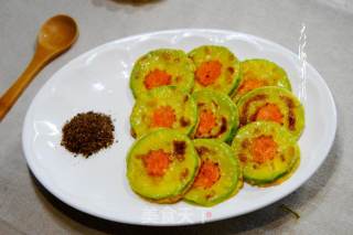 #鸡蛋美食#香煎西葫芦片的做法步骤：10