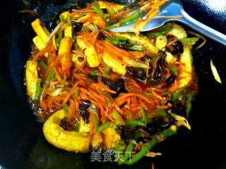 鱼香豆腐条的做法步骤：13