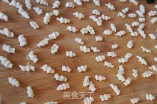 #鸡蛋美食#咖喱味纯手工意大利空心面的做法步骤：5