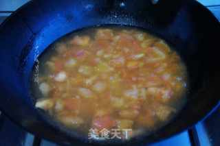 #鸡蛋美食#咖喱味纯手工意大利空心面的做法步骤：9