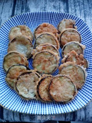 椒盐茄饼的做法步骤：11