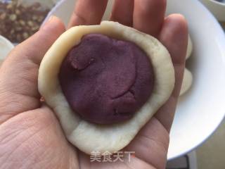 紫薯豆沙酥的做法步骤：5