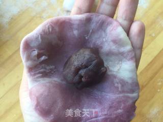 紫薯豆沙酥的做法步骤：12