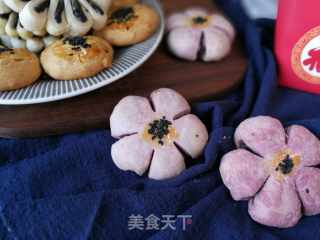 紫薯豆沙酥的做法步骤：17