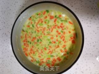 西芹蛋饼的做法步骤：3